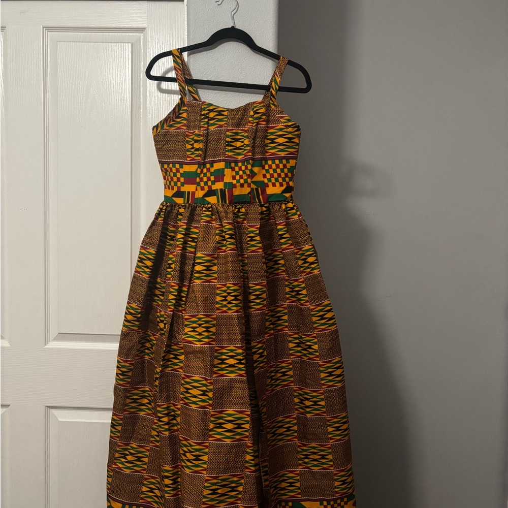 Kente maxi dress - Picture 2 of 4